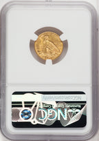 1925-D $2.50 CAC Indian Quarter Eagle NGC MS64+