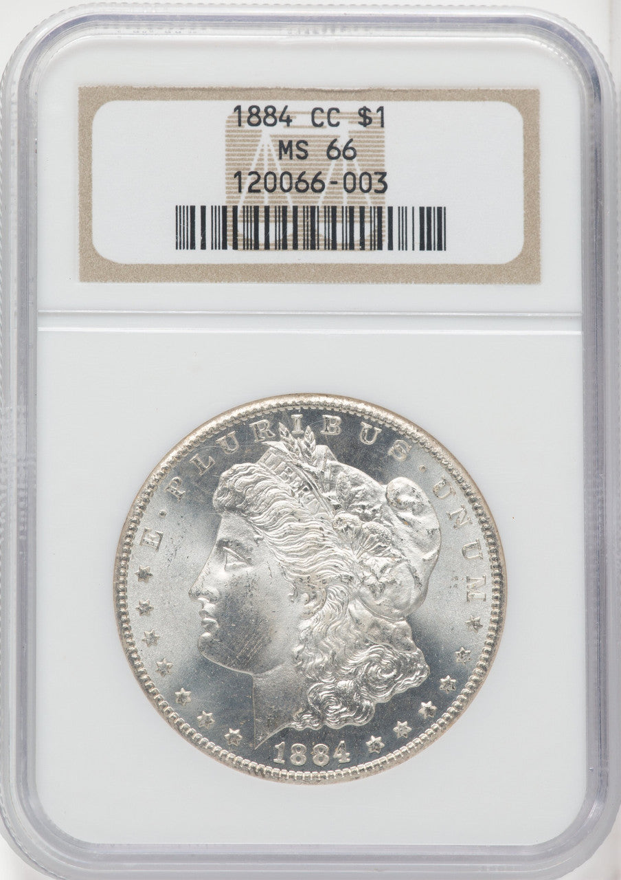 1884-CC $1 Morgan Dollar NGC MS66 (505875003)