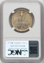 1936 50C Norfolk Commemorative Silver NGC MS67
