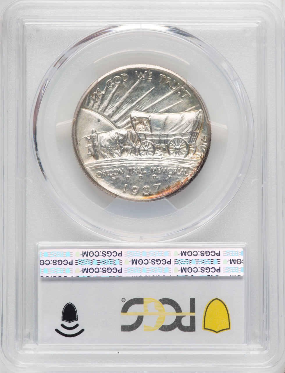 1937-D 50C Oregon Commemorative Silver PCGS MS68