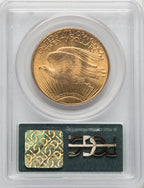 1913-S $20 CAC Saint-Gaudens Double Eagle PCGS MS64