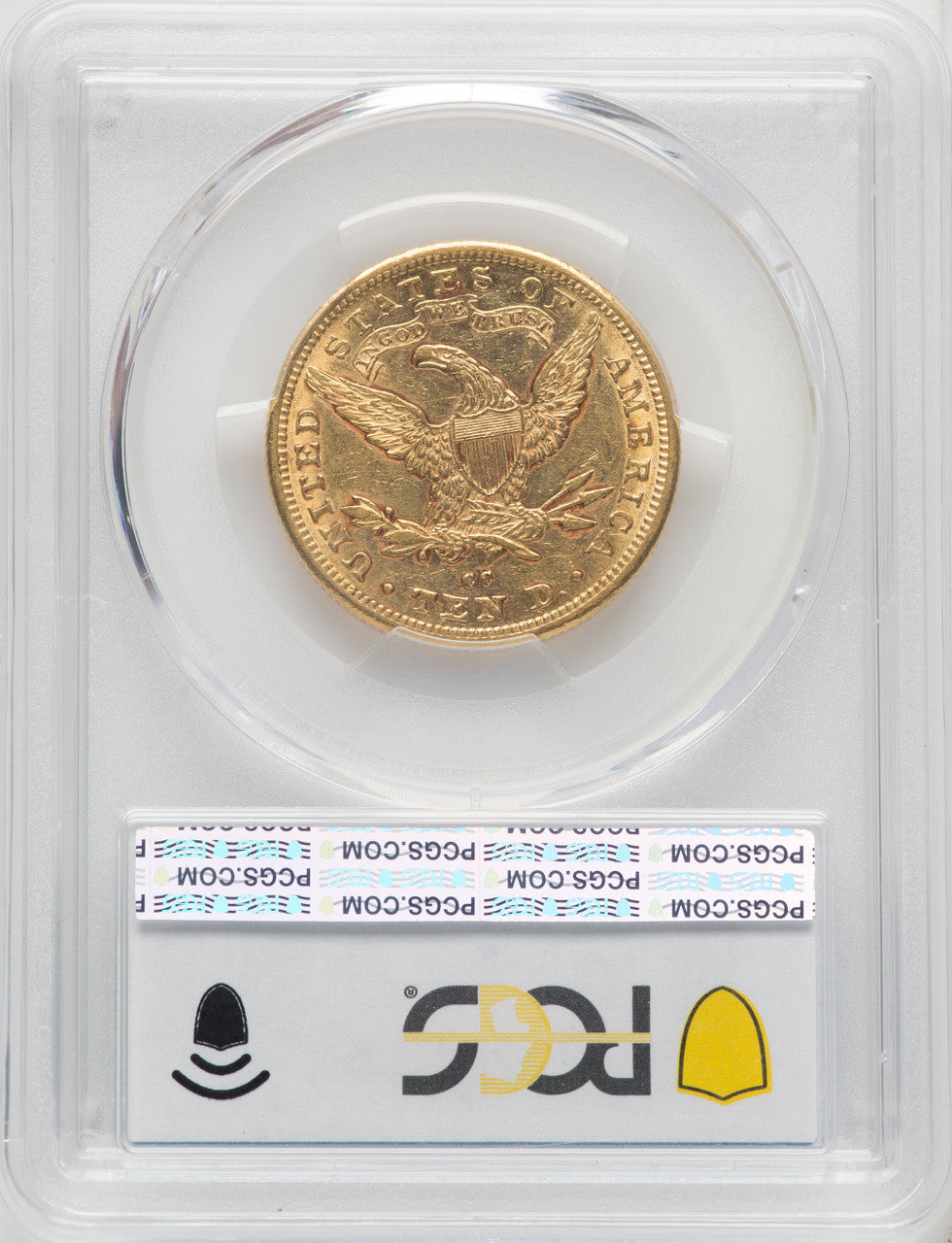 1882-CC $10 Liberty Eagle PCGS AU55