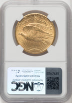 1908-S $20 Saint-Gaudens Double Eagle NGC MS61