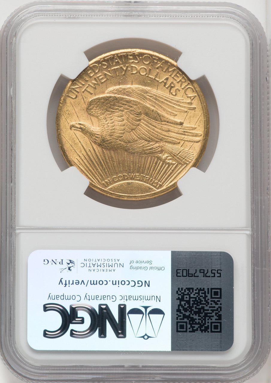 1908-S $20 Saint-Gaudens Double Eagle NGC MS61