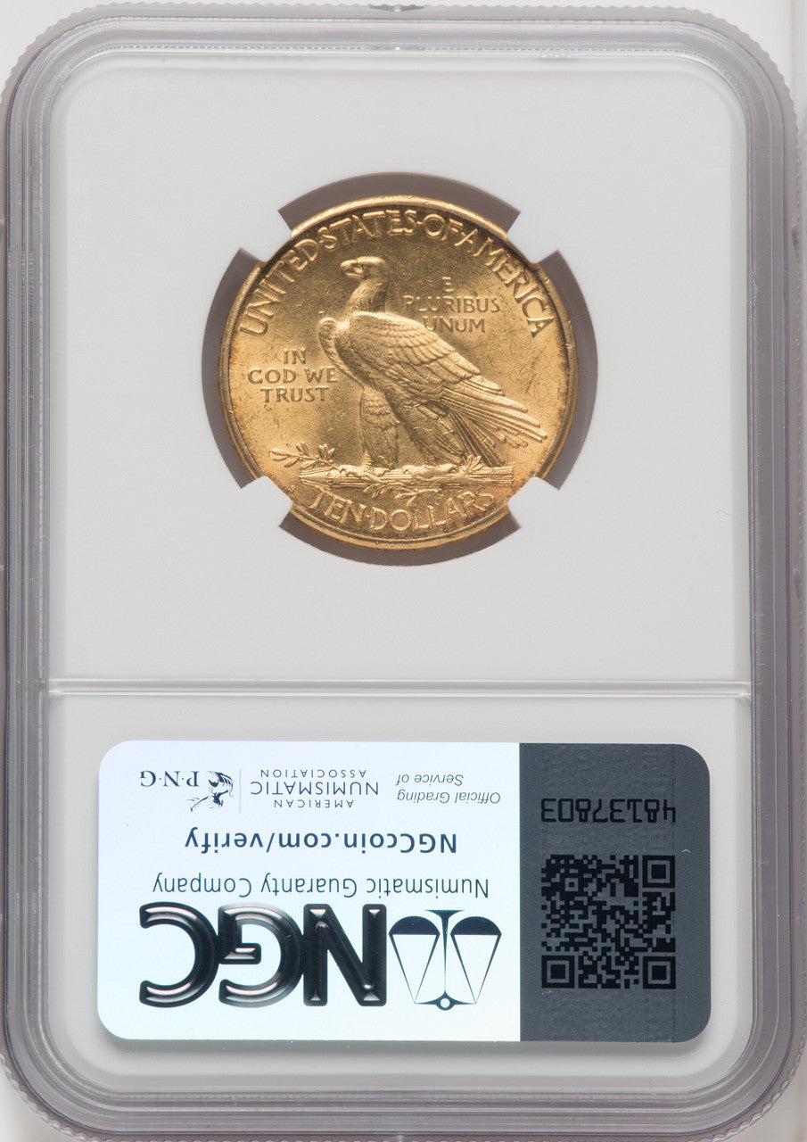 1915-S $10 Indian Eagle NGC MS62