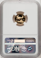 2012-W $5 Tenth-Ounce Gold Eagle Brown Label NGC PF70