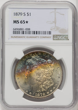 1879-S $1 Morgan Dollar NGC MS65