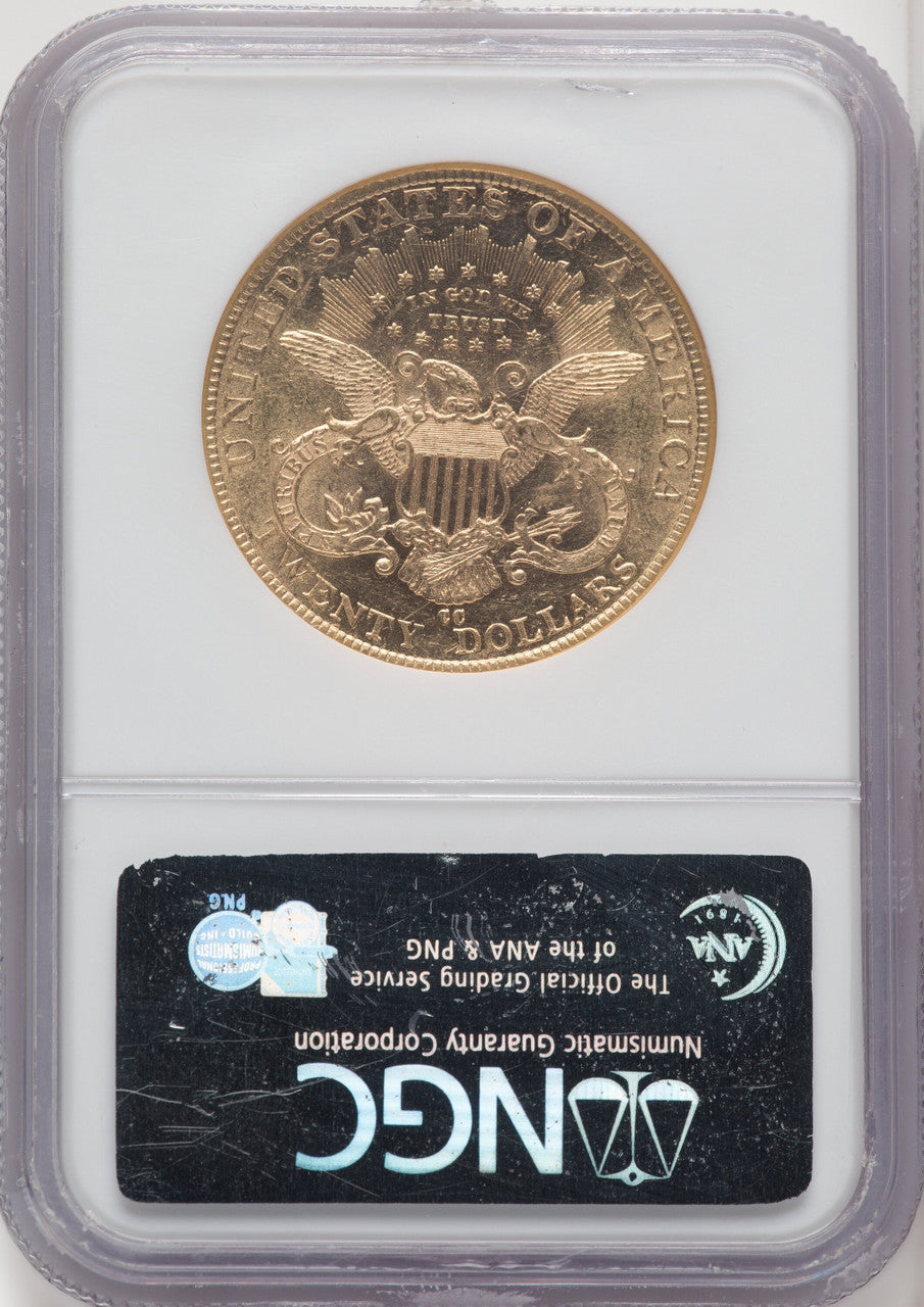 1891-CC $20 Liberty Double Eagle NGC AU58 | LCR Coin