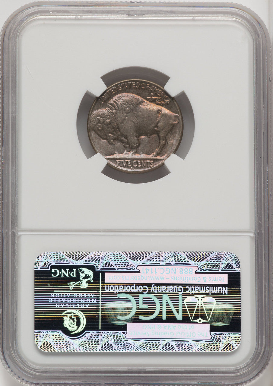 1926-S 5C Buffalo Nickel NGC MS65