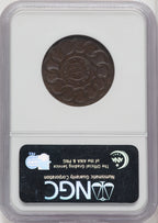 1787 Fugio Cent UNITED STATES Cinquefoils BN Federal Contract Coinage NGC MS65