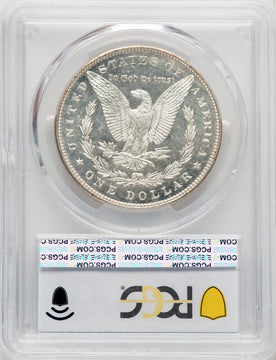 1897 $1 DM Morgan Dollar PCGS MS66