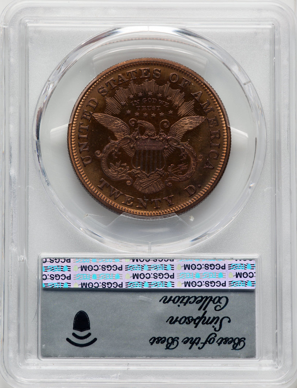 1870 $20 J-1038 RB Patterns PCGS MS67