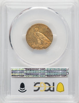 1908 $5 Indian Indian Half Eagle PCGS MS62
