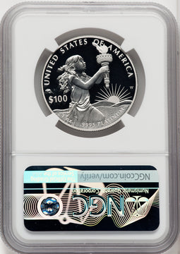 2014-W $100 One-Ounce Platinum Eagle First Strike NGC PF70 (767266068)