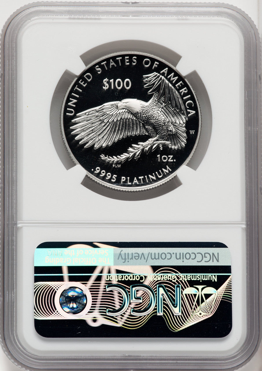2019-W $100 One-Ounce Platinum Eagle Liberty NGC PF70 (767266091)