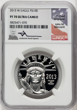 2013-W $100 One-Ounce Platinum Eagle NGC PF70 (767266065)