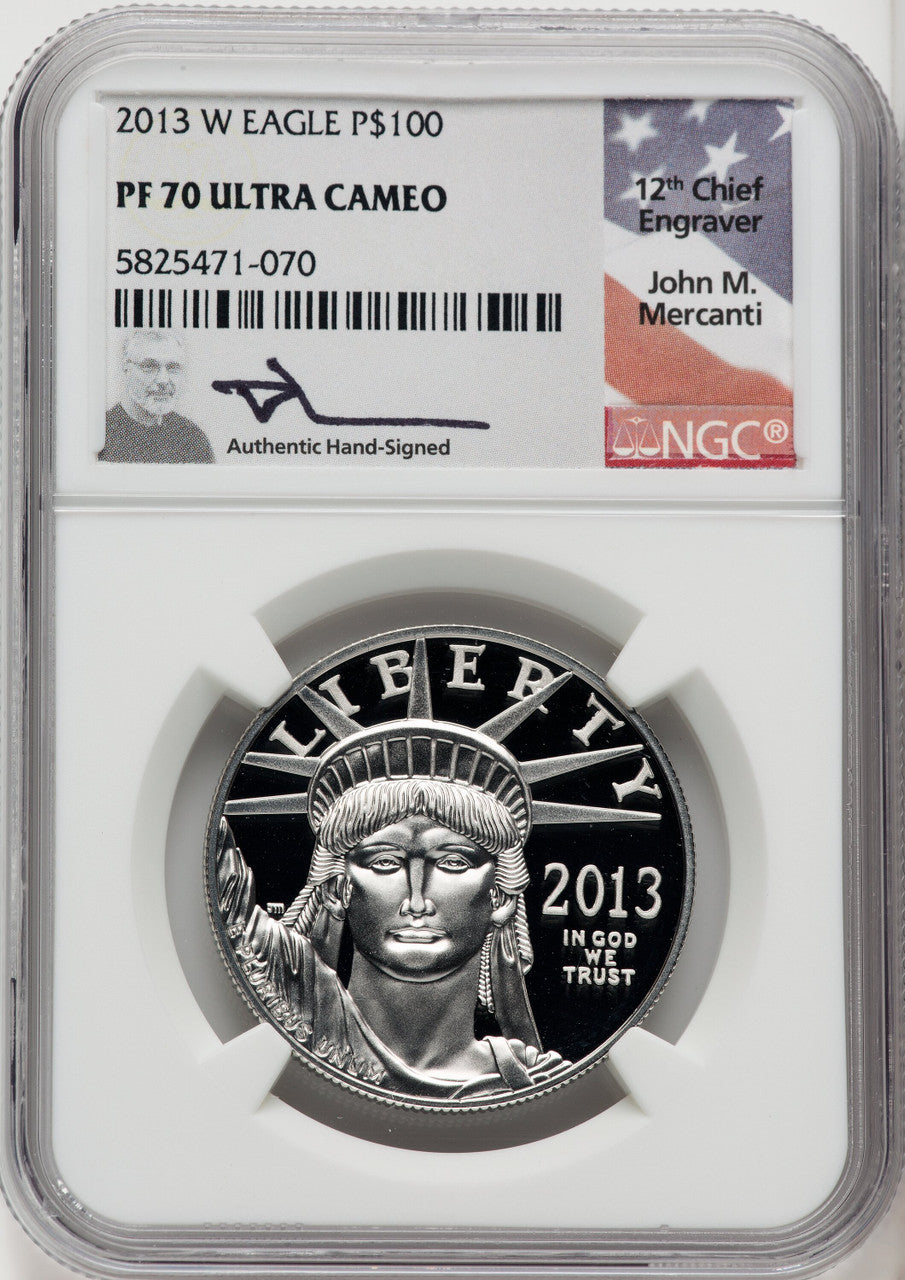 2013-W $100 One-Ounce Platinum Eagle NGC PF70 (767266065)