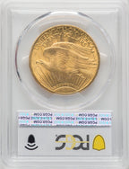 1910 $20 CAC Saint-Gaudens Double Eagle PCGS MS64+