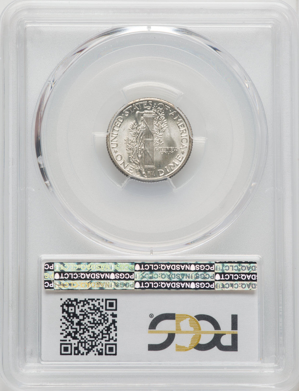 1936-D 10C FB CAC Mercury Dime PCGS MS67