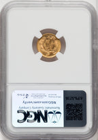 1881 G$1 Gold Dollar NGC MS68