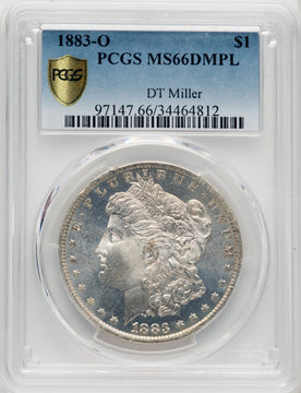 1883-O $1 DM Morgan Dollar PCGS MS66