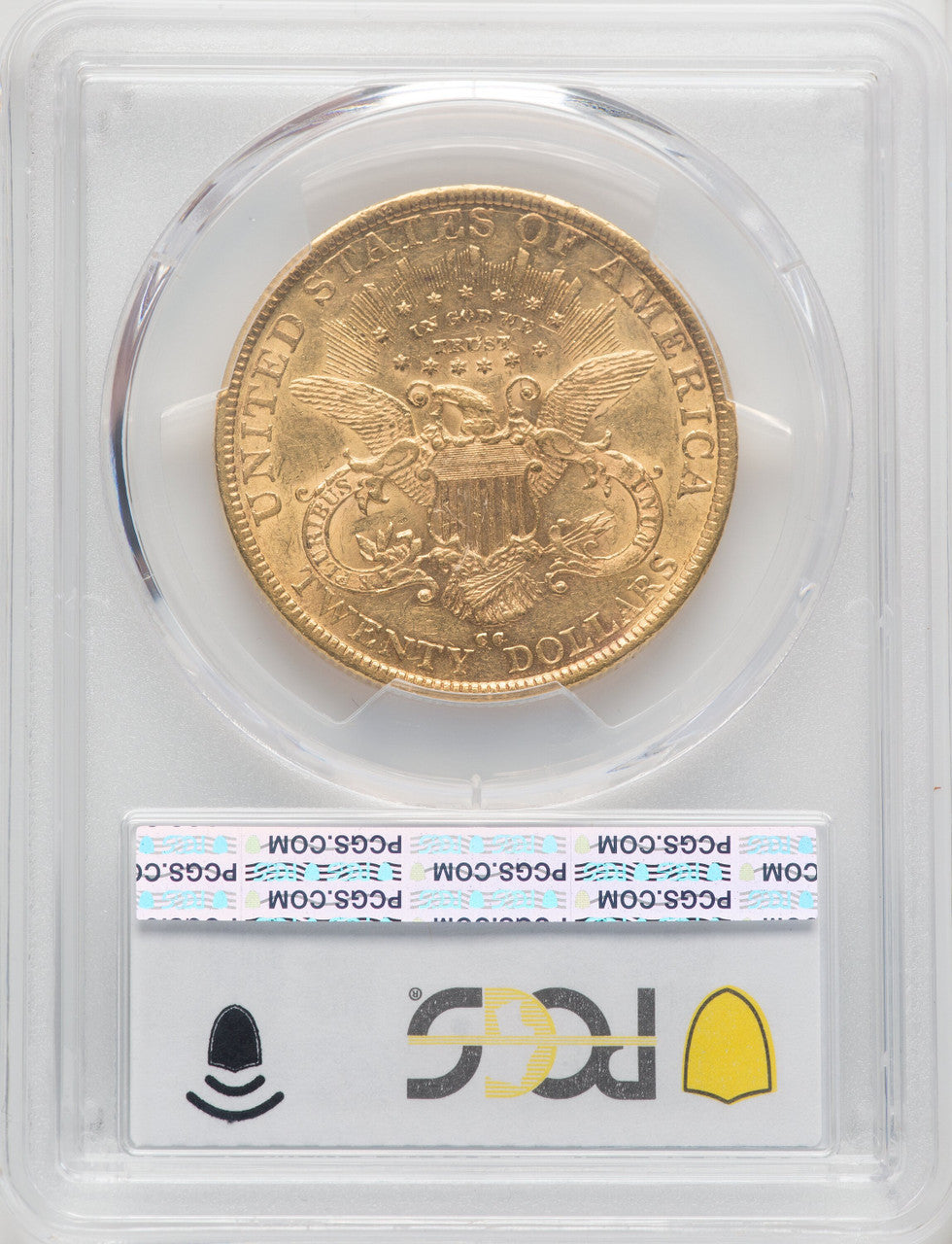 1890-CC $20 Liberty Double Eagle PCGS AU55