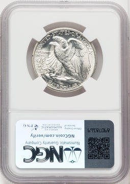 1934-S 50C Walking Liberty Half Dollar NGC MS66+