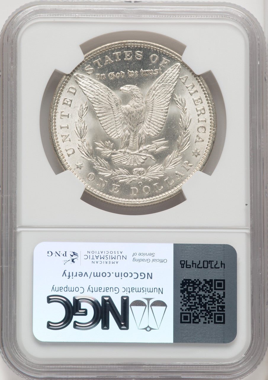 1892-O $1 Morgan Dollar NGC MS65