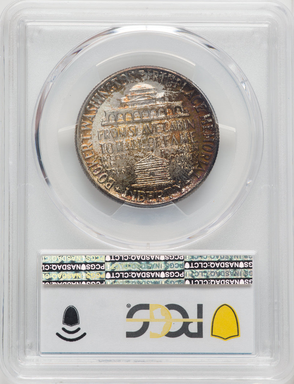 1947-D 50C Booker T. Washington Commemorative Silver PCGS MS67