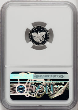 2005-W 4-Coin Set Platinum American Eagles NGC PF70 Mercanti Signed