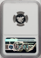 2005-W 4-Coin Set Platinum American Eagles NGC PF70 Mercanti Signed