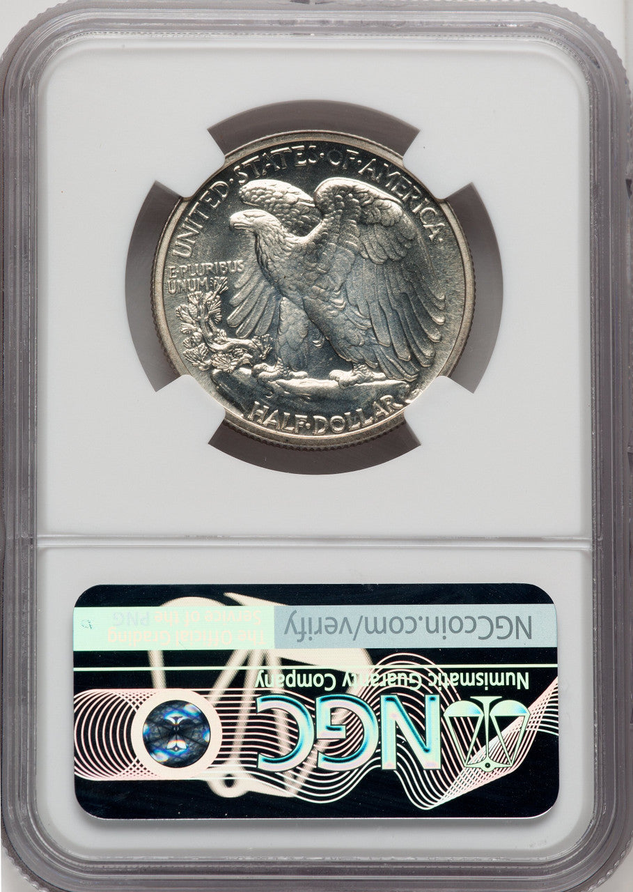 1938 50C Proof Walking Liberty Half Dollar NGC PR65
