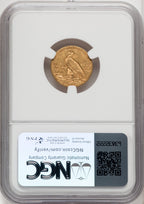 1910 $2.50 Indian Quarter Eagle NGC MS61
