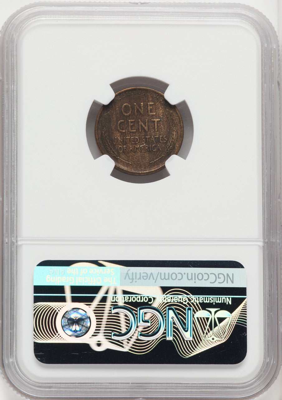 1909-S 1C VDB BN Lincoln Cent NGC VF35