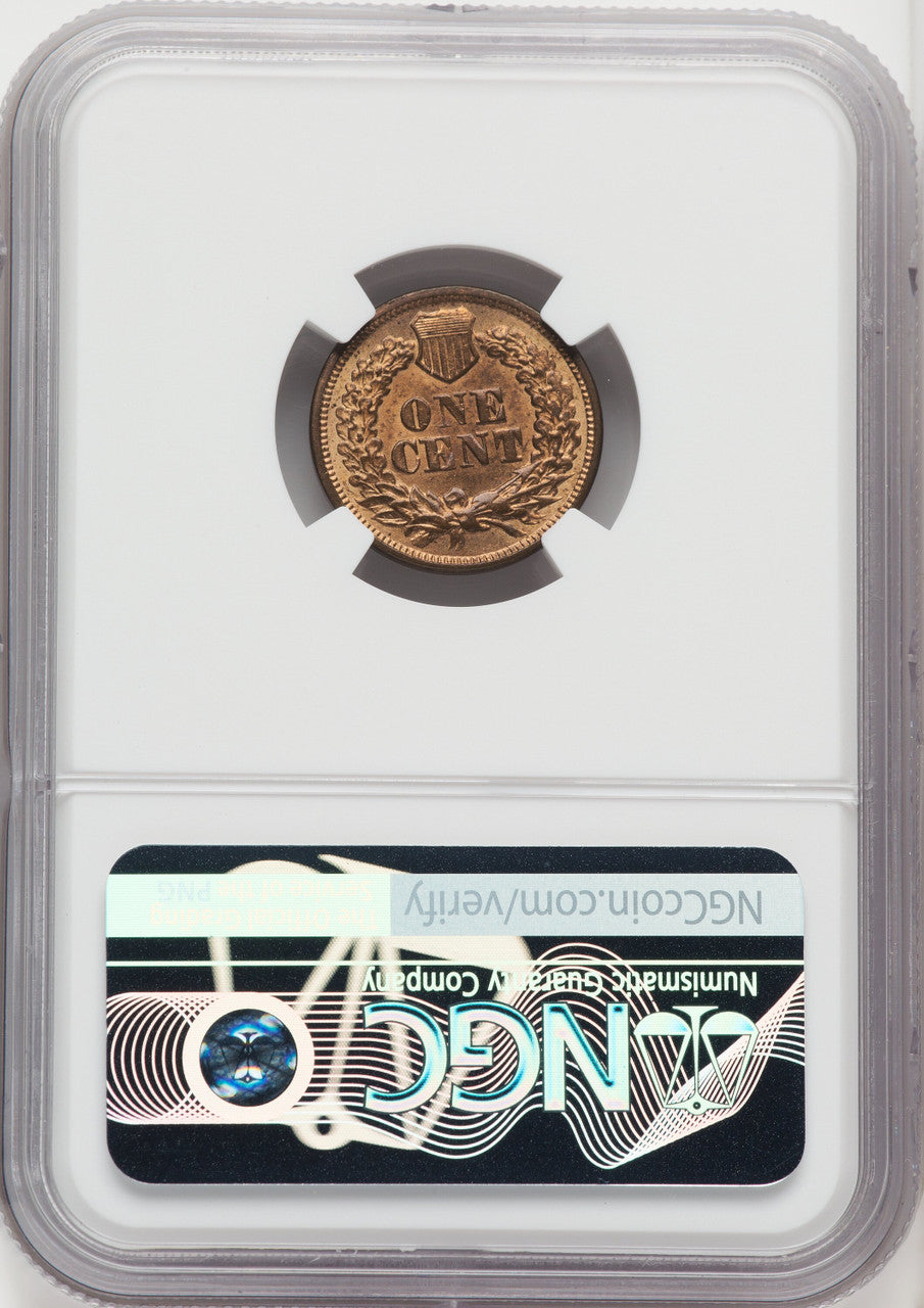 1868 1C RB Indian Cent NGC MS64