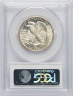 1935-D 50C Walking Liberty Half Dollar PCGS MS65