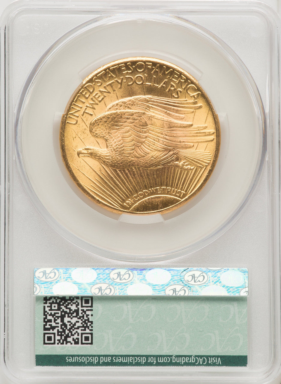 1926 $20 Saint-Gaudens Double Eagle CACG MS64