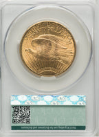 1922 $20 Saint-Gaudens Double Eagle CACG MS64
