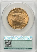 1911-D $20 Saint-Gaudens Double Eagle CACG MS64
