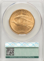 1914-S $20 Saint-Gaudens Double Eagle CACG MS62