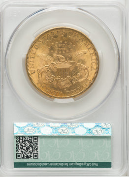 1894-S $20 Liberty Double Eagle CACG MS62