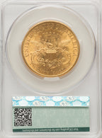 1896-S $20 Liberty Double Eagle CACG MS62
