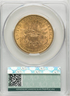 1897 $20 Liberty Double Eagle CACG MS62