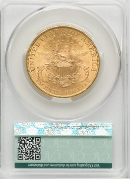 1899 $20 Liberty Double Eagle CACG MS62