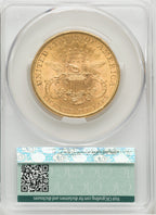 1899 $20 Liberty Double Eagle CACG MS62