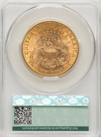 1904-S $20 Liberty Double Eagle CACG MS63