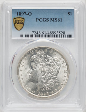 1897-O $1 Morgan Dollar PCGS MS61