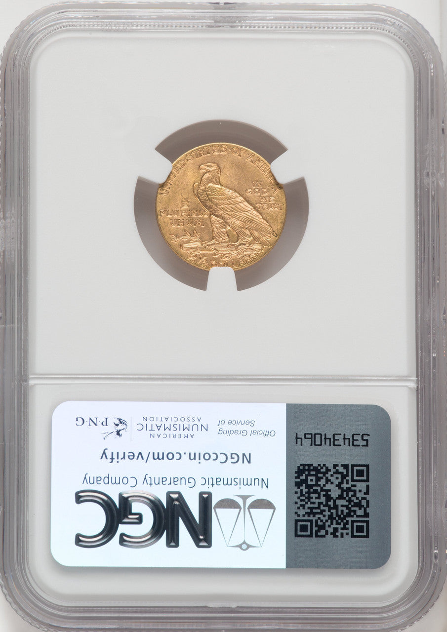 1915 $2.50 Indian Quarter Eagle NGC MS65 (767389013)