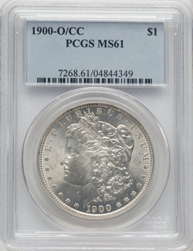 1900-O/CC $1 Morgan Dollar PCGS MS61