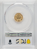 1885 G$1 Gold Dollar PCGS MS61